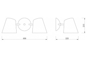Бра Freya Nordic FR5127WL-02B - 3