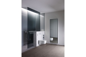 Унитаз подвесной Geberit AquaClean Mera Classic 146.204.21.1 глянцевый хром, с сиденьем - 2