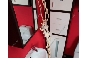 Зеркало-шкаф Бриклаер Бали 40 R эмаль - 3