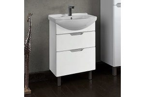 Мебель для ванной Dreja.Eco Laguna Plus 65 белая - 2