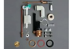 SIMAS Lante Механизм слива с боковой ручкой, для бачка моноблок LA09B,цвет хром