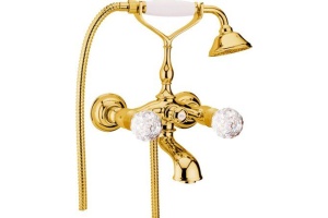 Смеситель для ванны Webert Karenina золото (KA720201010)
