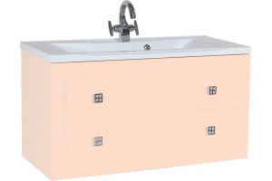 Тумба для комплекта Bellezza Милан 90 бежевая