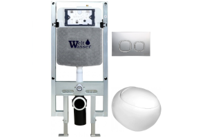 Комплект Weltwasser AMBERG 497 ST + JECKENBACH 004 GL-WT + AMBERG RD-MT CR (10000006713)