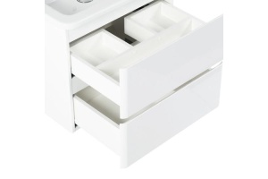 Тумба под раковину Cezares Eco-Cer 77х50 Bianco Lucido (ECO-CER-800-2C-SO-BL) - 3