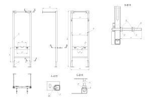 Система инсталляции для унитазов Cersanit Vector - 3