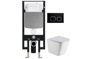 Комплект Weltwasser AMBERG 497 + GELBACH 004 GL-WT + AMBERG RD-BL (10000006599)