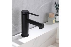 Смеситель для раковины ABBER Emotion черный матовый (AF8810B) - 2