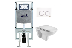 Комплект Weltwasser AMBERG 497 ST + BAARBACH 004 GL-WT + AMBERG RD-WT (10000006682)