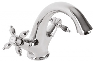 Смеситель для раковины Cezares NOSTALGIA золото 24 карат (NOSTALGIA-LS1-03/24)