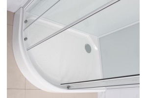 Душевая кабина Frank F411R White правосторонняя низкий поддон - 3