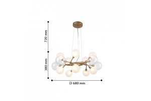 Подвесная люстра Favourite Babylon 2515-10P - 2