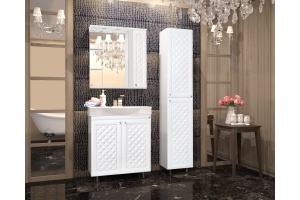 Зеркало-шкаф Style Line Канна 75/С Люкс, белый - 2