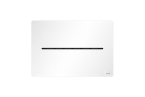 TECEsolid. Панель смыва бесконтактная, 6 В, белая матовая