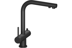 Смеситель Timo Saona 2356/03FL для кухонной мойки, черный