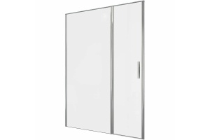 Душевая дверь Allen Brau Priority 120 профиль хром стекло прозрачное