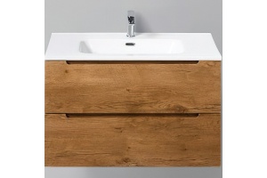 Тумба с раковиной BelBagno Etna 80 светлое дерево - 3