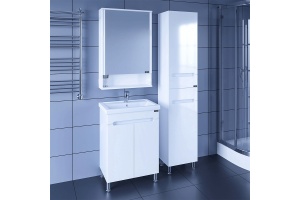 Тумба с раковиной напольная Санта Лондон 60 белый - 3