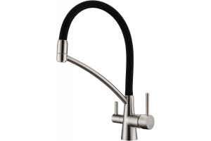 Смеситель Paulmark Siegen для кухонной мойки Si213111-NI