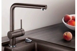 Смеситель для кухонной мойки Blanco Linus коричневый (516707) - 2