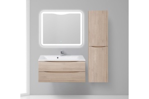 Шкаф-пенал BelBagno Fly-Marino R rovere grigio - 2