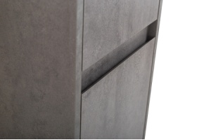 Шкаф-пенал Belbagno Kraft 160х33 Cemento Grigio (KRAFT-1600-2A-SC-CG-R) - 3