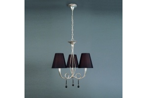 Подвесная люстра Mantra Paola Painted Silver 3532 - 2