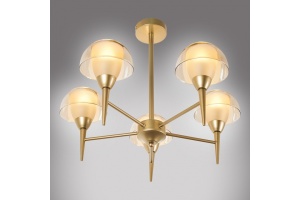 Люстра на штанге MyFar Silvia MR1300-5P - 2