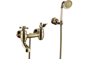 Смеситель Timo Lina 7034/02Y antique, для ванны с душем