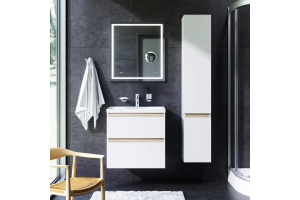 Шкаф-пенал AM.PM X-Joy 30, подвесной, белый глянец - 2