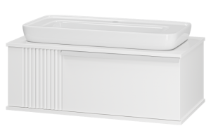 Тумба под раковину Brevita Savoy 90 белый (SAV-09090-0101Я) - 2