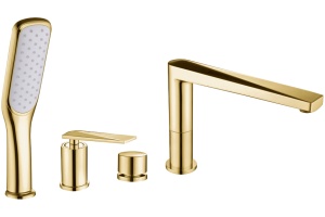 Смеситель Boheme Venturo 380 на борт ванны