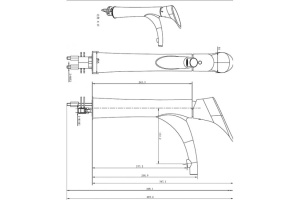 Смеситель Kaiser Calla 71111 для раковины - 2