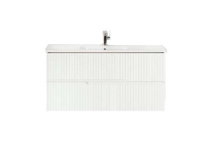 Тумба под раковину Cezares Duet 97х50 Bianco Opaco (DUET-1000-2C-SO-BO)