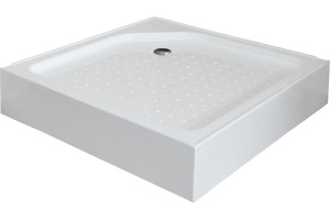 Квадратный душевой поддон Royal bath  90 см (RB 90HP) - 2