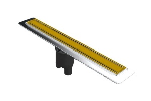 Душевой лоток Berges B1 Keramik 80 бронза