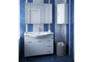 Зеркало-шкаф Санта Стандарт 99.3 см (113012) - 2