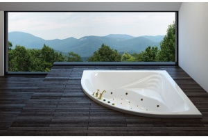 Акриловая ванна Cezares Cetina 150x150 см (CETINA-150-150-41) - 3