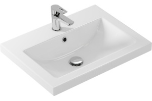 Тумба с раковиной Misty Урал 60 белая - 3