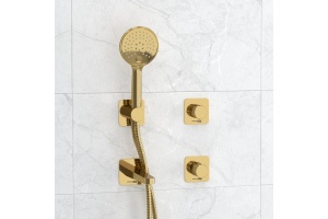 A7651.303.305.280.197.207 Встраиваемый комплект для ванны с лейкой и изливом - 2