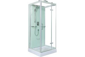 Душевая кабина Weltwasser WW MAINE-1 90х90 R хром (10000001067)