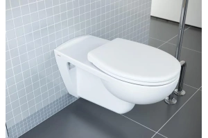 Унитаз подвесной VitrA Conforma безободковый с сиденьем микролифт - 2