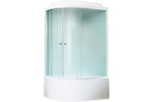 Душевая кабина Royal Bath BK 120x80 R профиль хром стекло матовое - 2