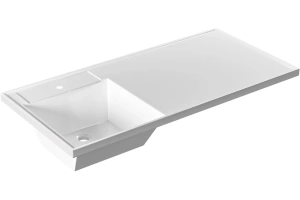 Раковина над стиральной машиной Санта Лидер 100 L белый