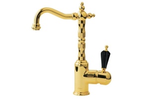 Смеситель для раковины Boheme Tradizionale Nero золото (252)