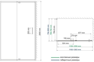Душевой уголок Wasserkraft Berkel 48P06 120x80 см - 3