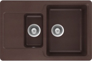 Мойка  Cambridge 60 D  Cristalite мокка