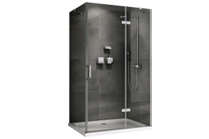 Душевой уголок ABBER Zart 120х90 профиль хром (AG08120-S91)