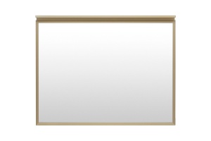 Зеркало Allen Brau Priority 100 с подсветкой латунь матовый - 2