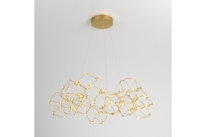 Подвесная люстра Eurosvet Uma 90169/12 медь